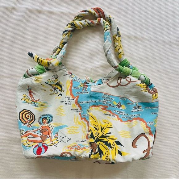 J. Crew Bags Jcrew Womens Tote Bag Beach Travel Shopping Reusable